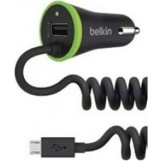 Cargador Usb Para Carro Belkin Cable Micro Usb 3.4a Negro F8m890bt04