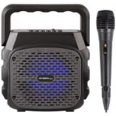 Bocina Argom 3010bk Bluetooth Micro Sd Usb 5w Con Microfono Y Led