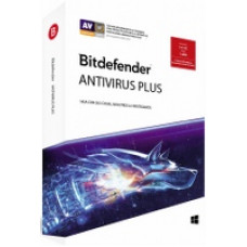 Bitdefender Antivirus Plus 1+1 Usuario Caja Retail Para Windows 1 Año