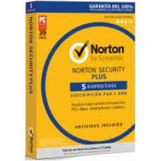 Norton Security Para 5 Dispositivos 1 Año