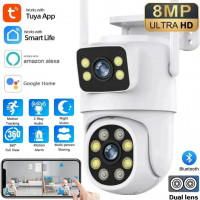 Cámara inteligente WiFi/IP de 8MP/4MP compatible con Alexa/Google Home