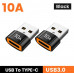Adaptador USB a USB tipo C