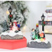 Adorno navideño de niños y arbolito