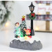 Adorno navideño de niños y arbolito