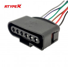 Conector de 6 pines para módulo de bomba de gasolina para Audi / VW