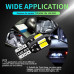 Luces LED T10 para carro brillantes de 360°
