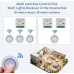 Switch inteligente WiFi / 433 Mhz de 20 A con dos botones inalámbricos Three-way 