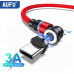 Cable magnético USB a USB tipo C