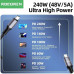 Cable de carga super rápida de 240 Watts 