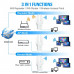 Repetidor WiFi 5 GHz/2.4 GHz de 6 antenas