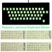 Stickers flourecentes glow in the dark